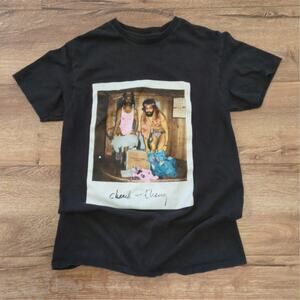 Cheech & Chong Women's Small Polaroid Shirt Retro Graphic Comedy Skater